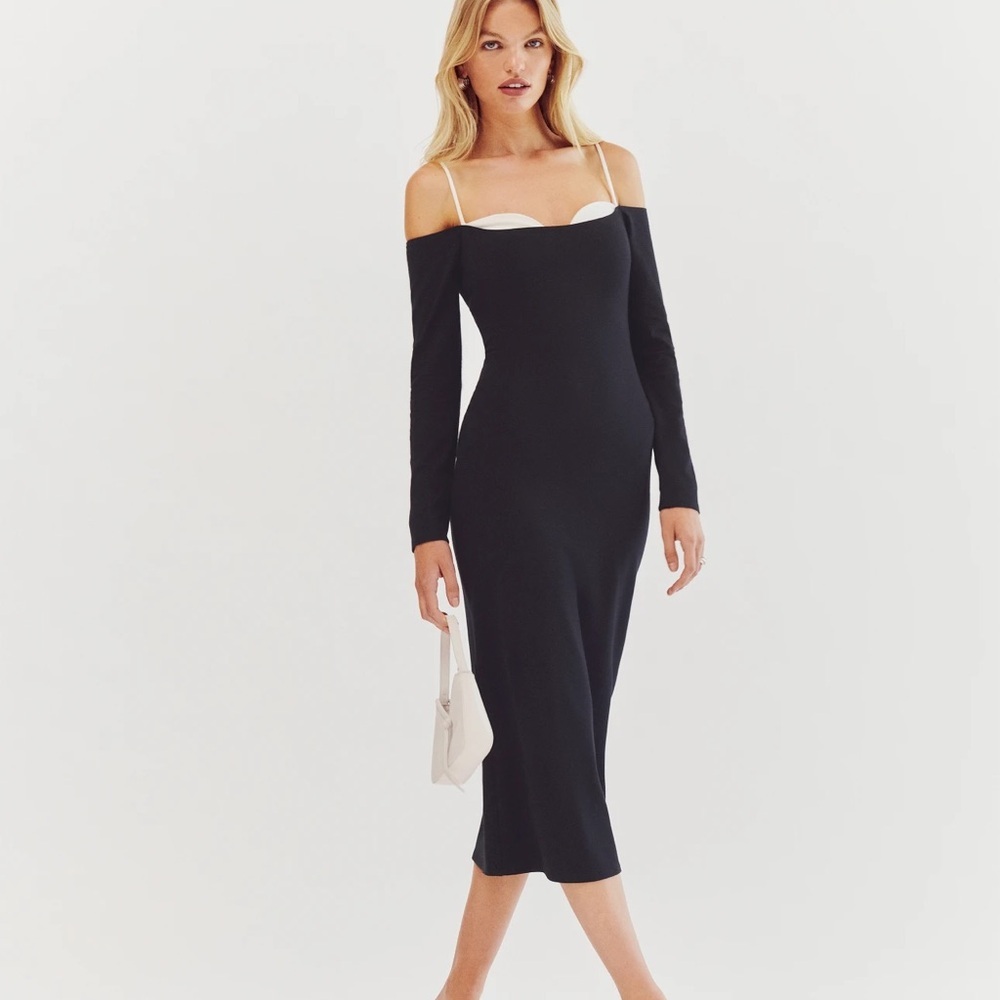 Reformation Graysen Knit Dress